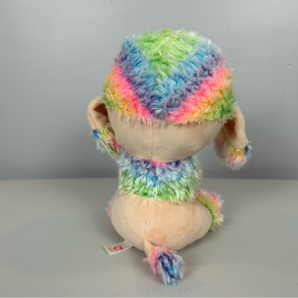 Ty Rainbow Poodle Multicoloured Plush 2020 - Picture 5 of 10